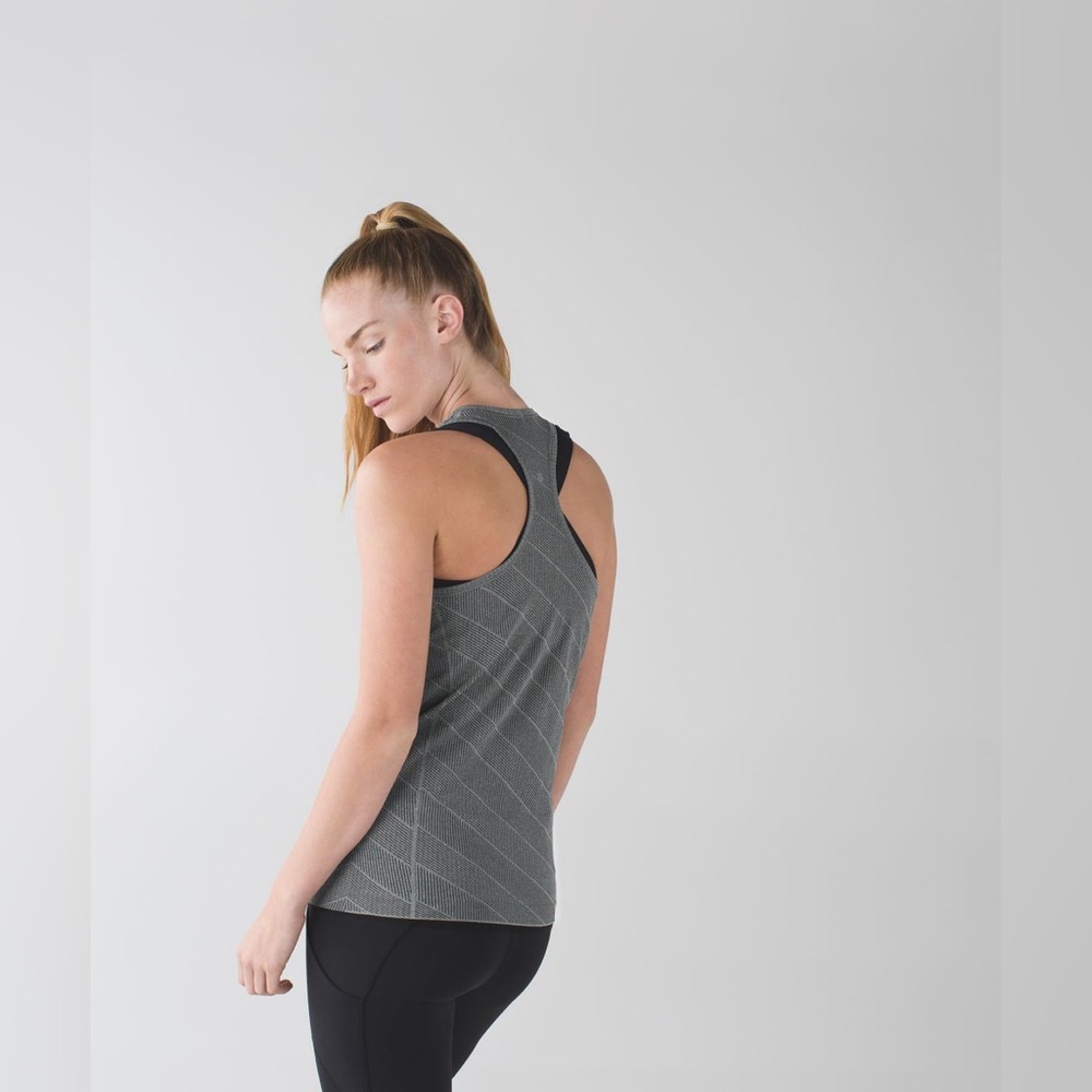 lululemon athletica Gray Tank Top